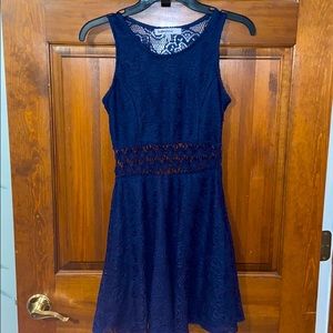 navy blue dress